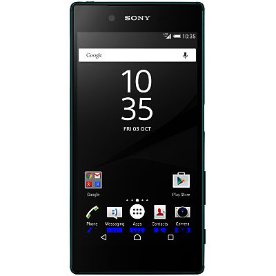 Sony Xperia Z5 Smartphone, Android, 5.2 , 4G LTE, SIM Free, 32GB Green Sony Xperia Z5 Smartphone, Android, 5.2 , 4G LTE, SIM Free, 32GB Green